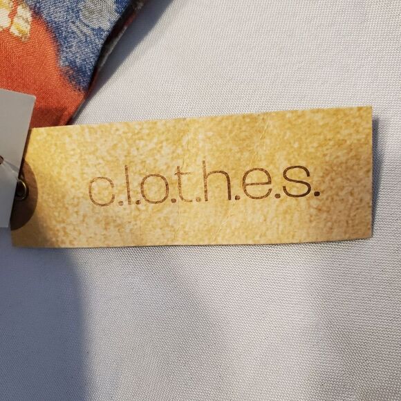 Multicolor Tie Dye Coral Spring Top in Size M - Picture 8 of 15